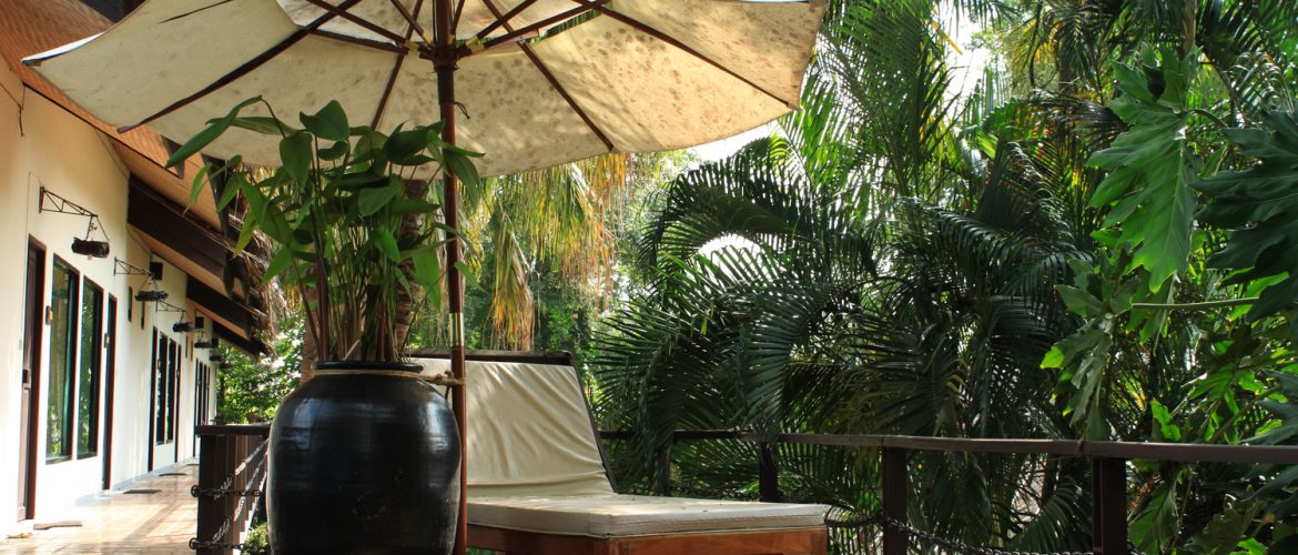 Ombrellone palo centrale