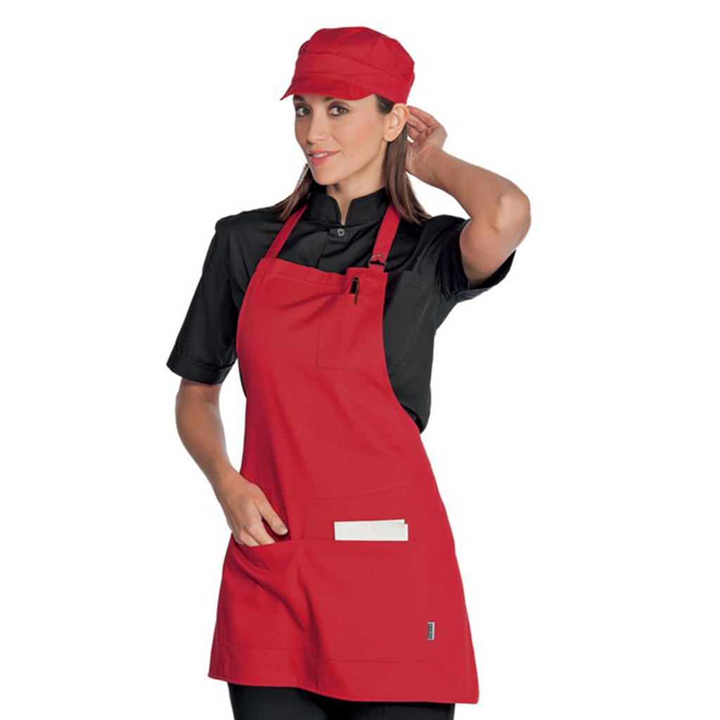 Impermeabile Grembiule IN Nero Taglia Unica Unisex Lavoro Wear Barbiere - Foto 3