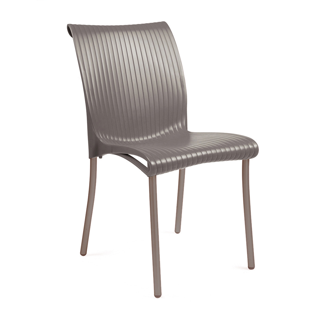 Nardi Garden Sedia Regina in polipropilene e gambe in alluminio
