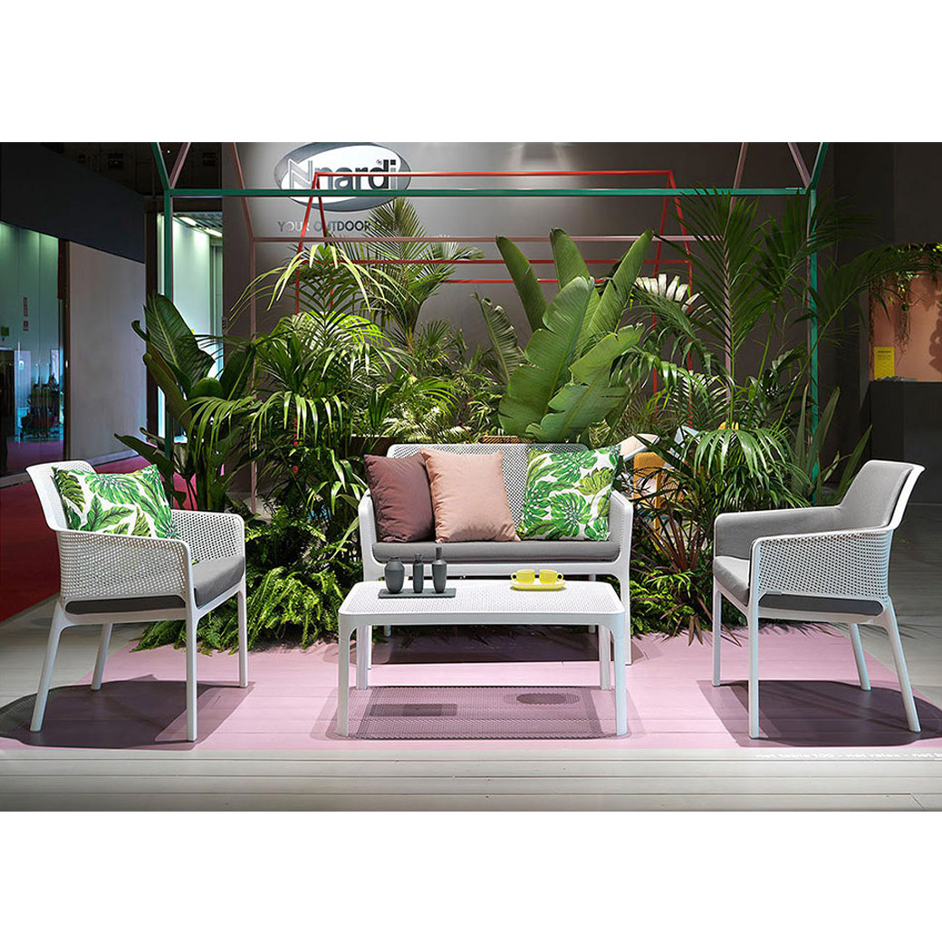 Nardi Garden Tavolino Net table 100 in polipropilene fiberglass