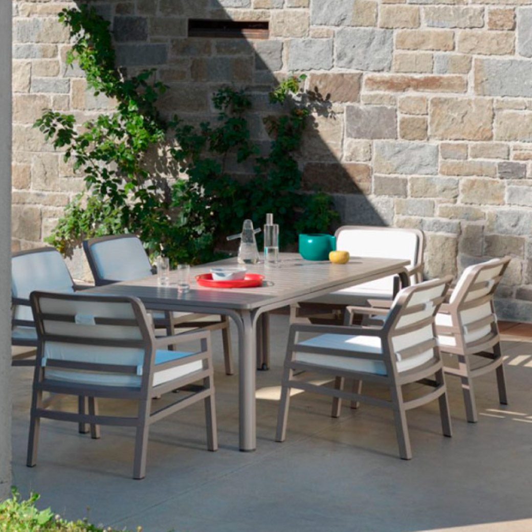 Nardi Garden Poltrona Aria con cuscino Fit in polipropilene per indoor