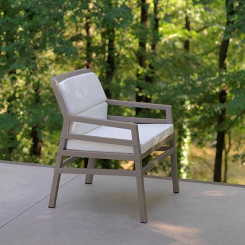 Nardi Garden Poltrona Aria con cuscino Fit in polipropilene per indoor