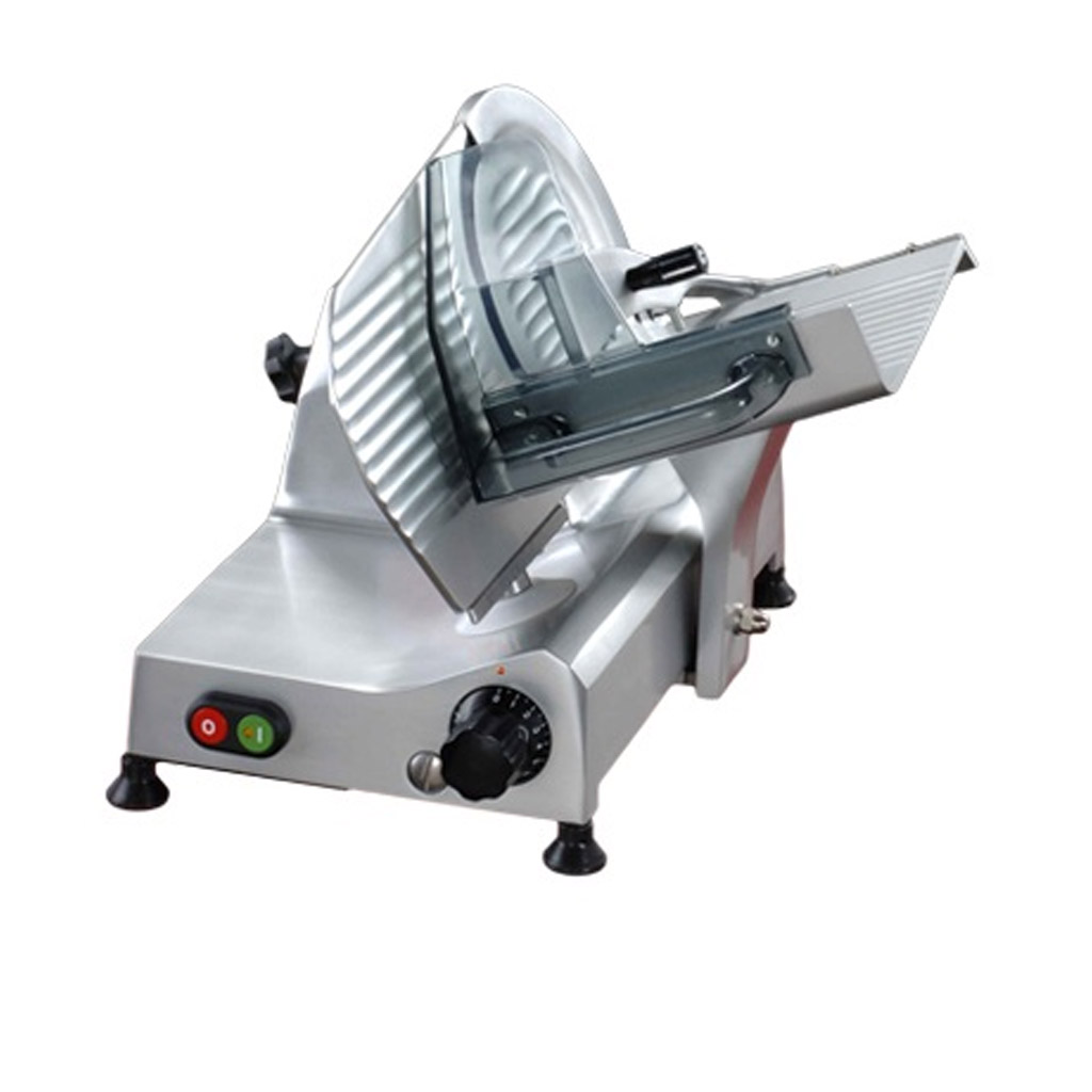 Affettatrice Elettrica A Gravità Bartscher 174220 – Corpo In Alluminio, Lama 220 Mm Con Temperamatite, Per Gastronomia