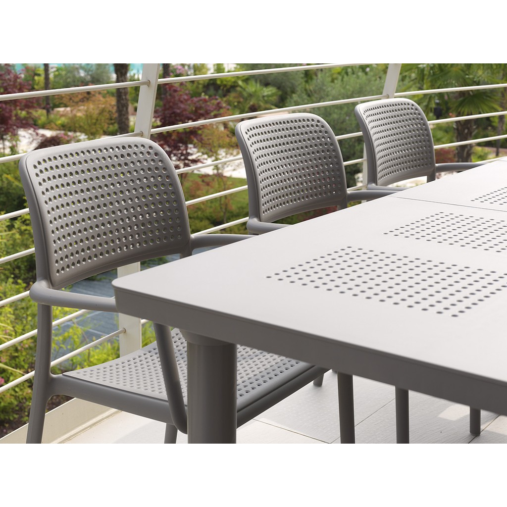 Nardi Garden Tavolo Libeccio allungabile 160/220x100x74h cm, con piano