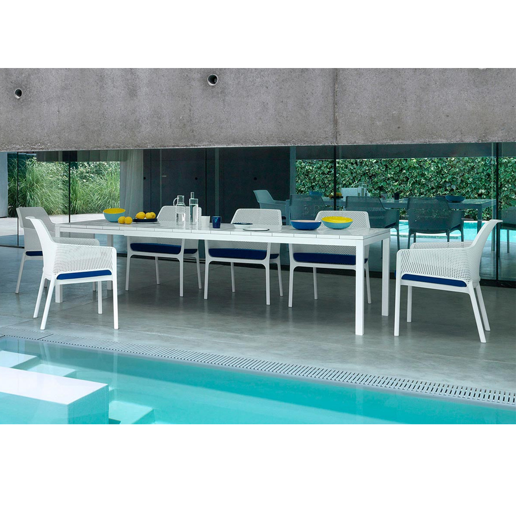 Nardi Garden Tavolo Rio Extensible 210/280 con piano in DurelTop