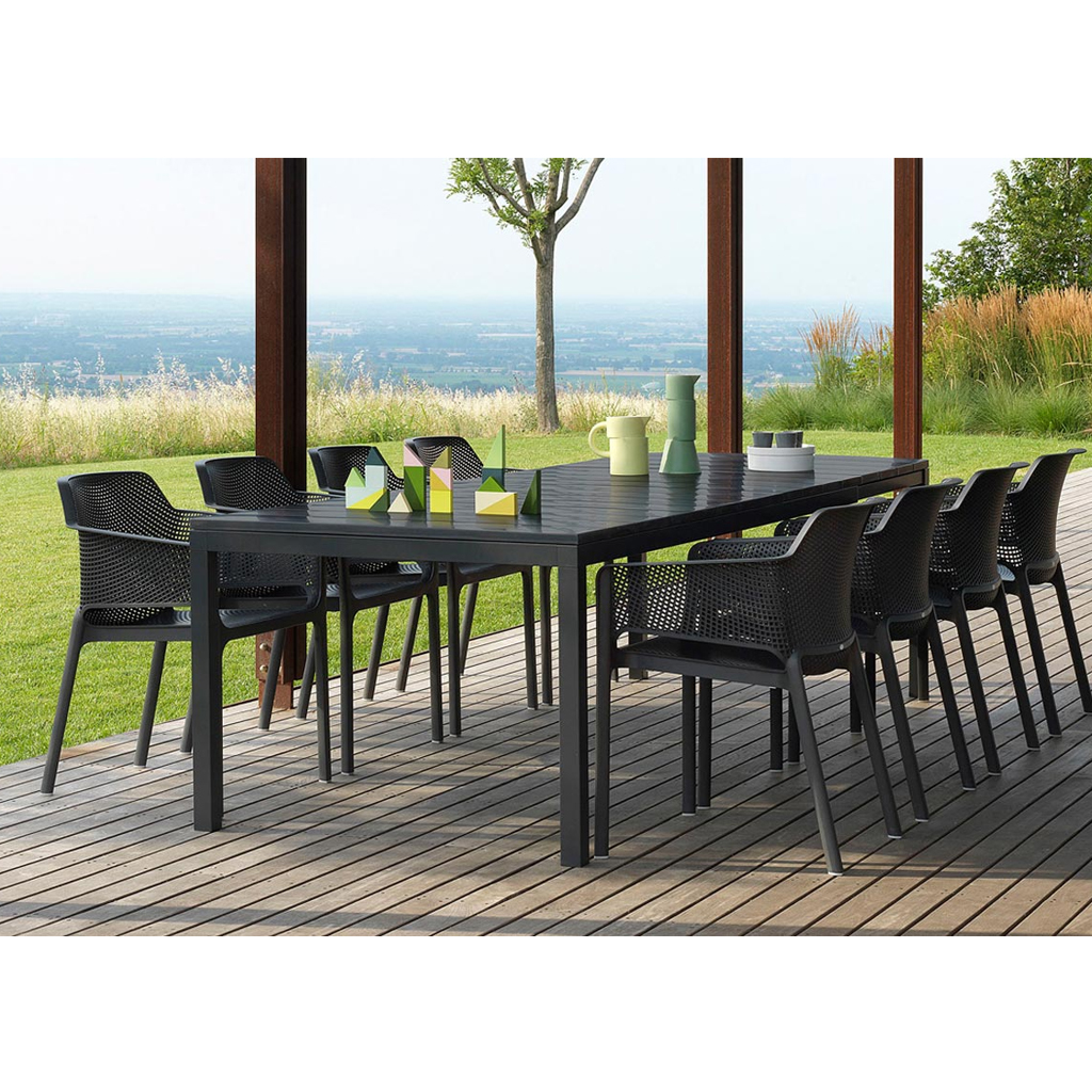 Nardi Garden Tavolo Rio Extensible 210/280 con piano in DurelTop