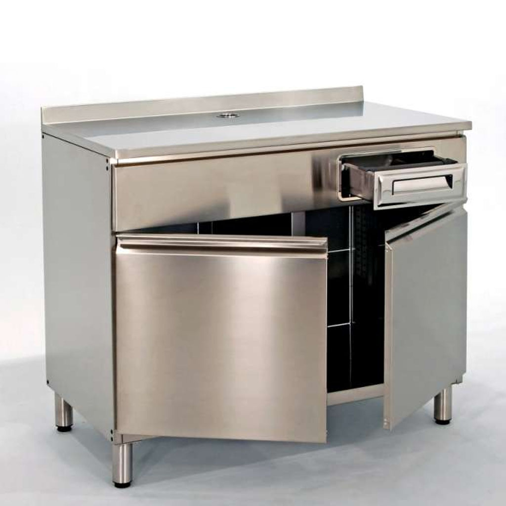 Portaconto In Acciaio Inox SECURIT - Per Bar, Ristoranti E Caffè - Design Elegante Argento - Foto 12