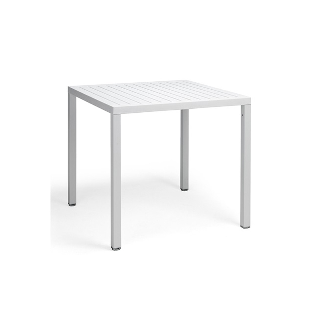 Nardi Garden Tavolo Cube 70x70, piano DurelTOP e gambe in alluminio