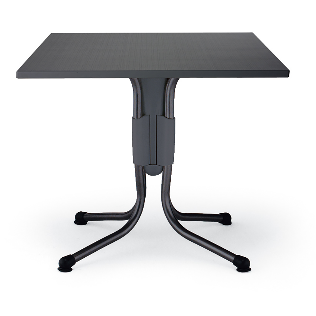 Nardi Garden Tavolo Polo 80x80 DurelTOP, pieghevole e gamba in